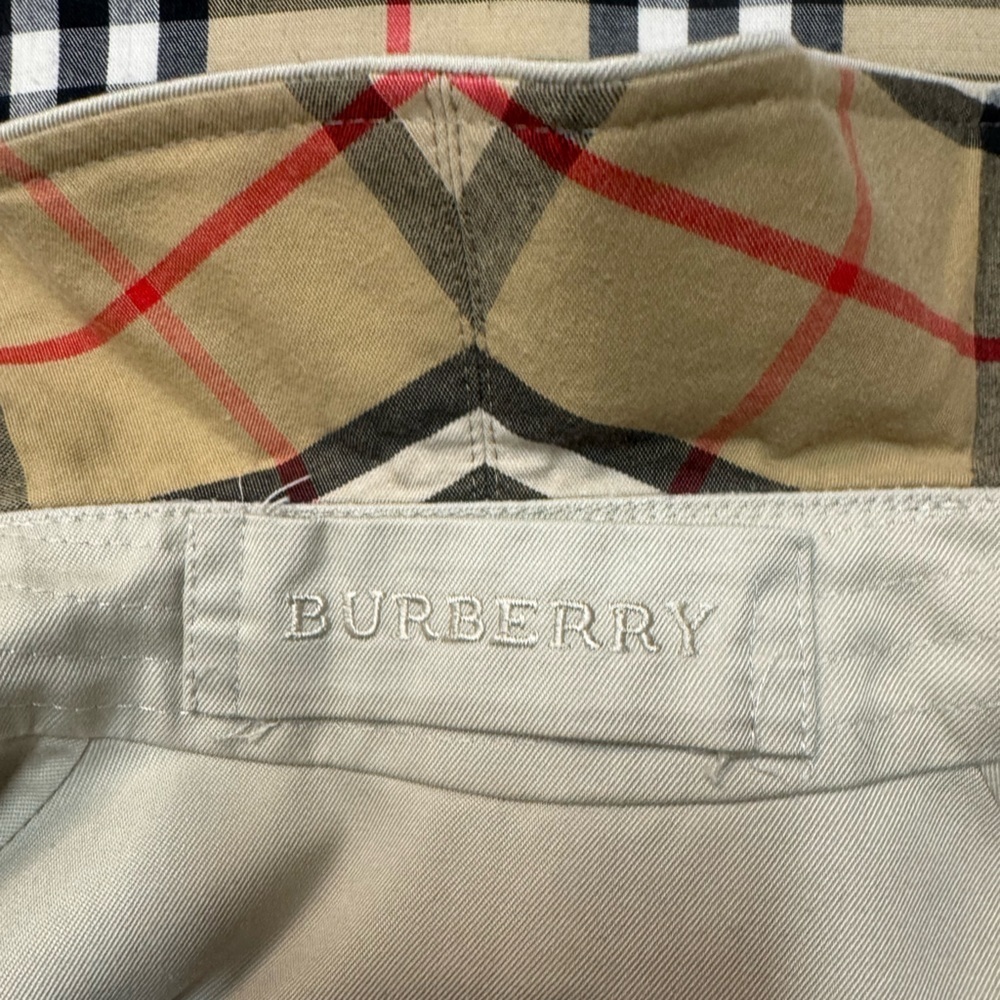 EUC Burberry Women's Beige Trench Coat Size 6 Classic Plaid Detachable Lining - Picture 15 of 16
